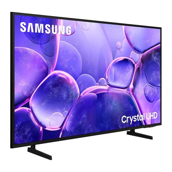 Smart TV with streaming apps on screen
